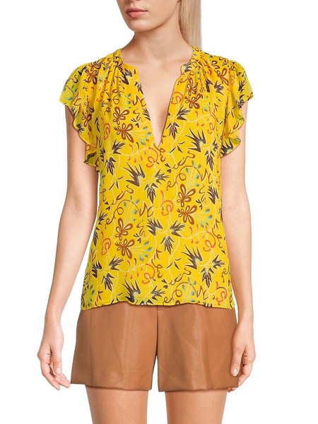 June Silk Blouse