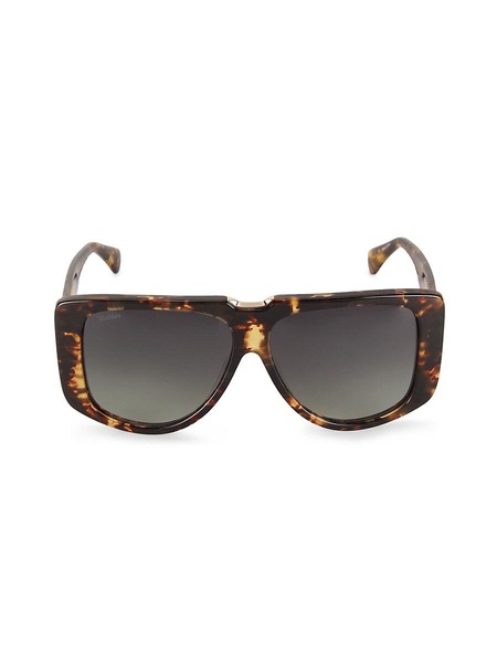 57MM Rectangle Sunglasses