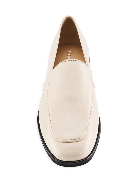 Nolla Apron Toe Leather Loafers