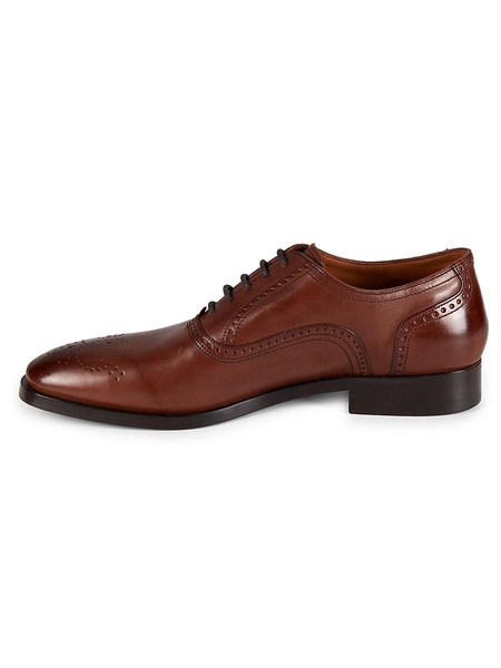 Siena Brogue Leather Derby Shoes