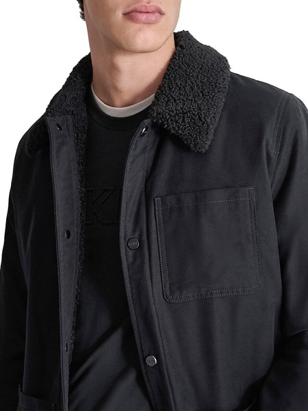 Faux Shearling Trucker Jacket