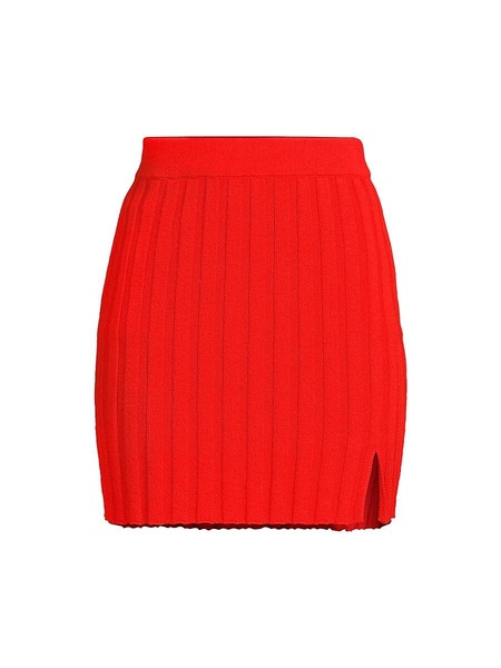 Amali Cashmere Blend Mini Skirt