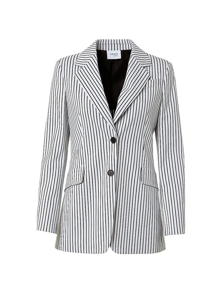 Pinstripe Jacquard Jacket