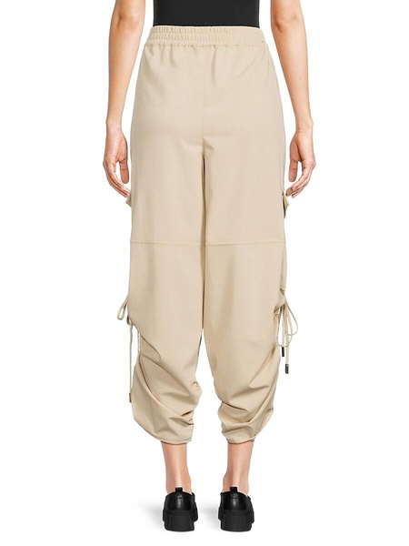 Drawstring Crop Cargo Pants