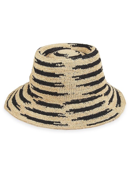 Raffia Straw Bucket Hat