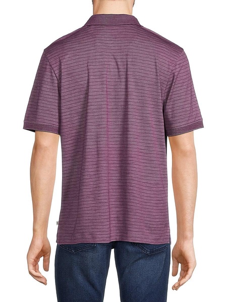Gulf Coast Striped Polo