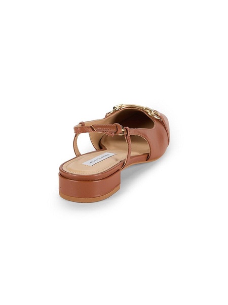 Bit Leather Flats