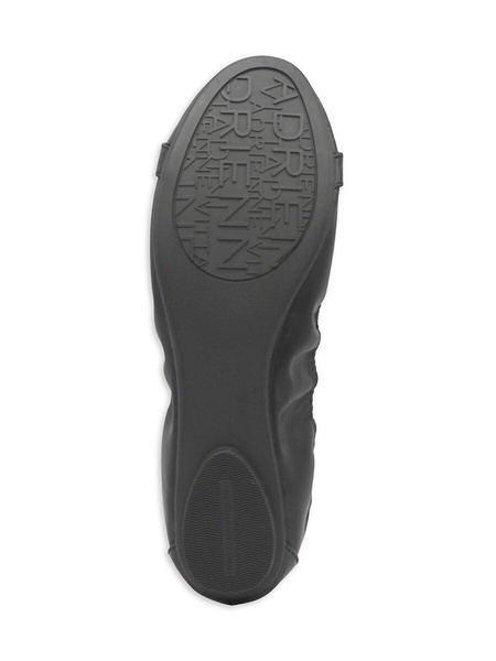 Cadeeno Faux Leather Ballet Flats