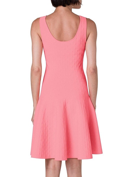 Knit Scoopneck Midi-Dress