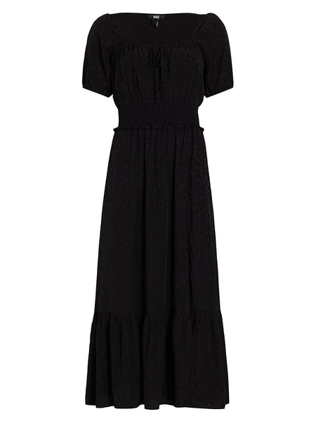 Avonne Side Slit Midi Dress
