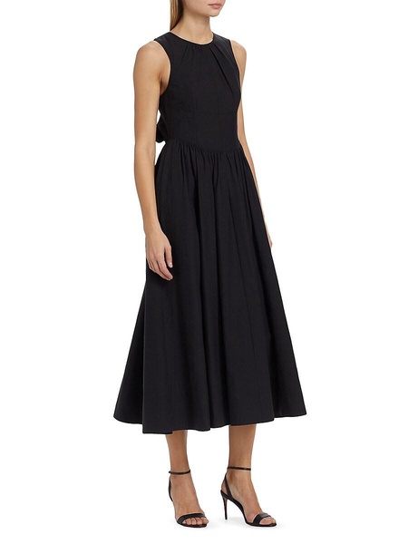 Benita Tie-Back Fit & Flare Dress