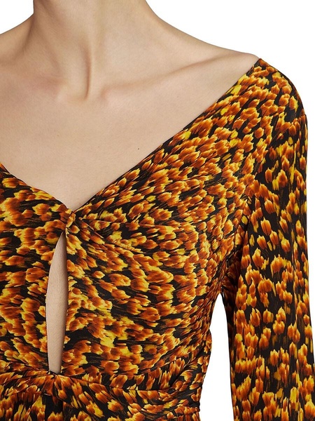 Prasini Printed Silk Top