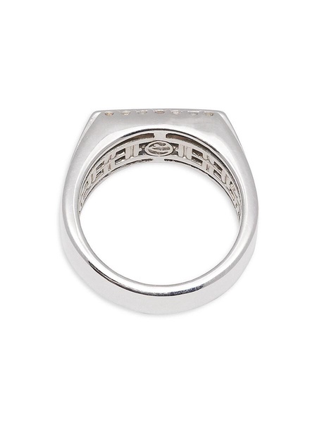 Sterling Silver & Sapphire Ring