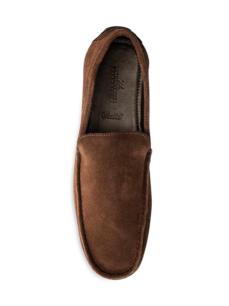 Cleveland Moccasin Suede Driving Loafers