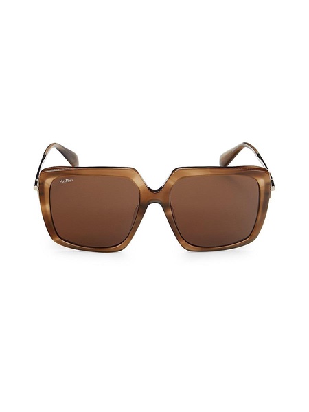 57MM Square Sunglasses