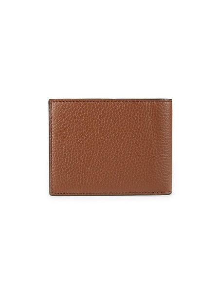 Taurus Logo Leather Bifold Wallet