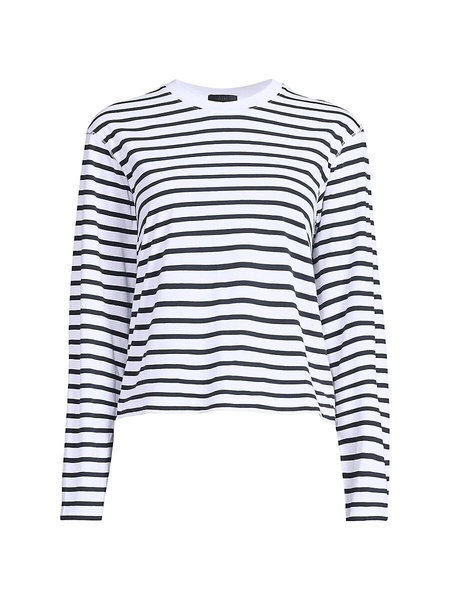 Jersey Stripe Long Sleeve Tee