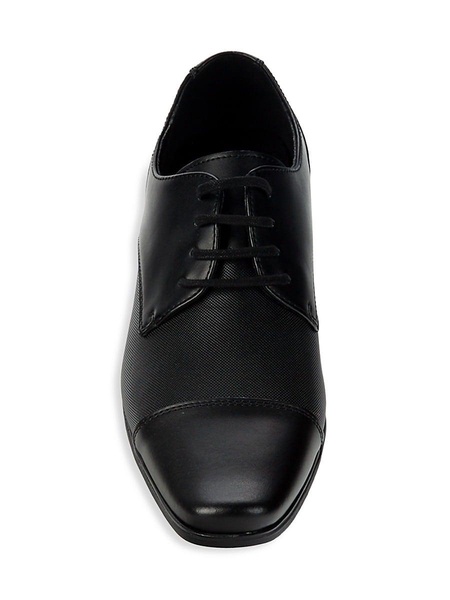 Cap-Toe Leather Oxfords