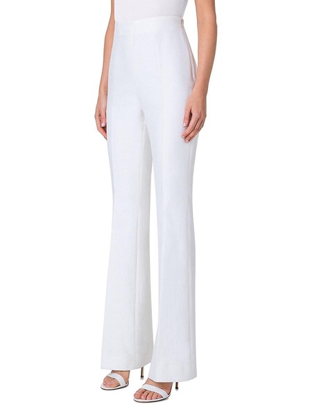 Faralda High-Waisted Boot-Cut Pants