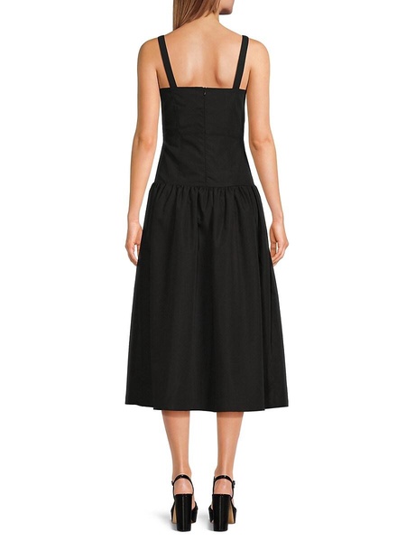 Karin Fit & Flare Midi Dress