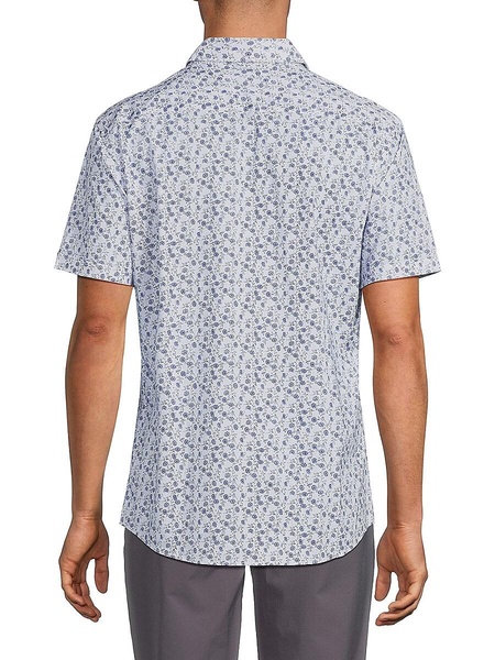Kelly Micro Floral Print Shirt