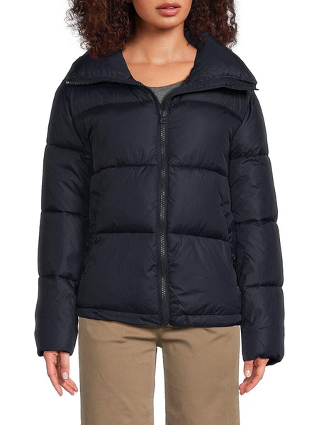 Mock Collar Puffer Jacket