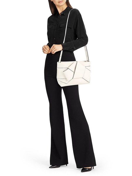 Musubi Knotted Leather Shoulder Bag