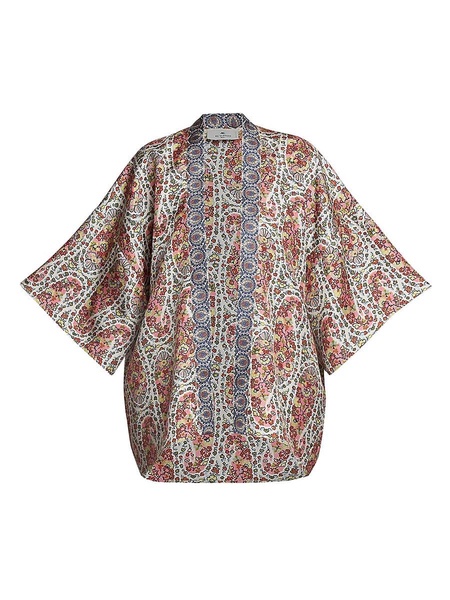 Silk Floral Paisley Kesa