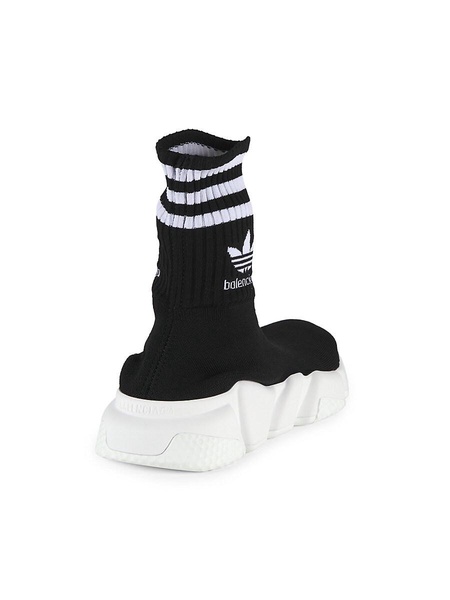 Speed Logo High Top Sock Sneakers