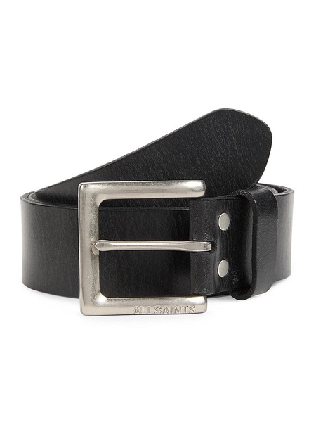 38MM Silvertone-Buckle Belt