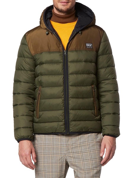 Malone Colorblock Hooded Puffer Jacket