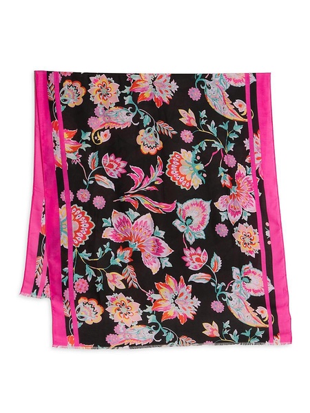 Bloom & Grace Floral Print Scarf