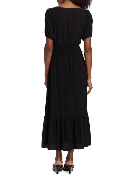 Avonne Side Slit Midi Dress