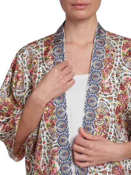 Silk Floral Paisley Kesa