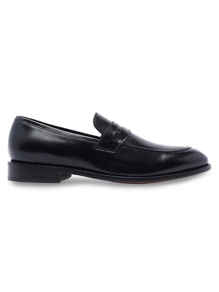Gerry Apron Toe Leather Penny Loafers
