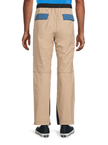 Colorblock Panelled Cargo Pants