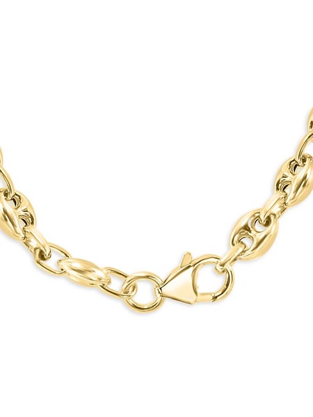 14K Goldplated Sterling Silver Link Necklace