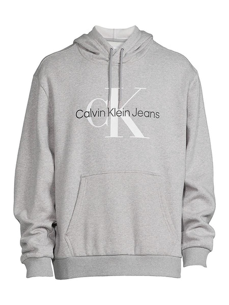 Logo Heathered Hoodie