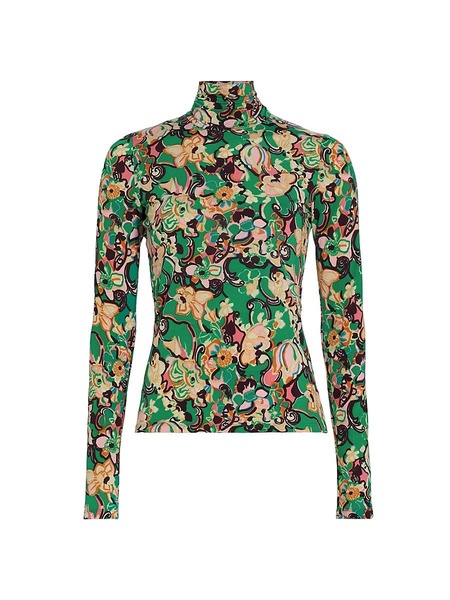 James Floral Jersey Top