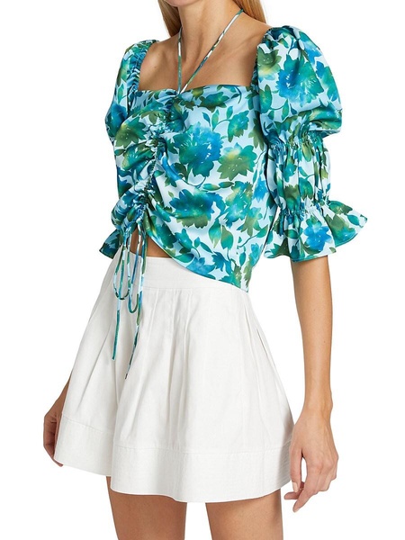 Raveena Puff-Sleeve Top