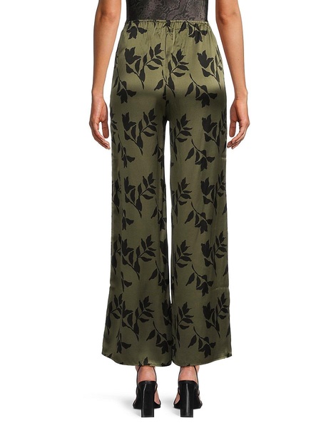 Printed Silk Pants
