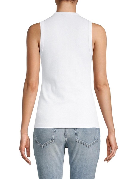 Ribbed Cardigan Vest