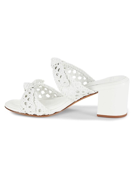Clarita Braided Leather Sandals
