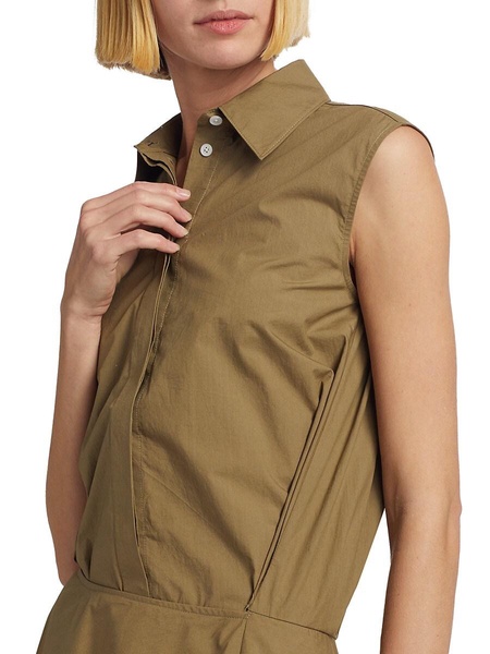 Cindy Poplin Shirtdress