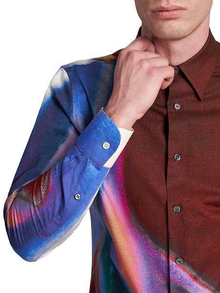 Graphic Cotton Shirt