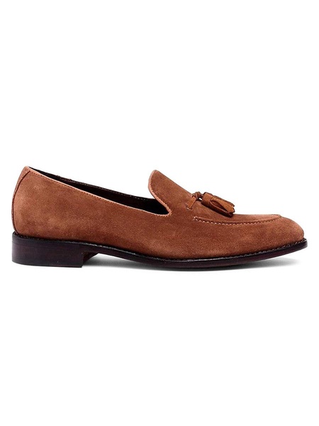 Kennedy Tassel Suede Loafers