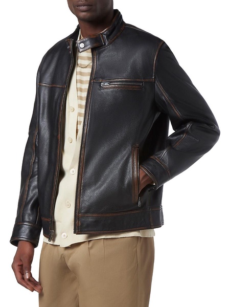 Caruso Leather Racing Jacket