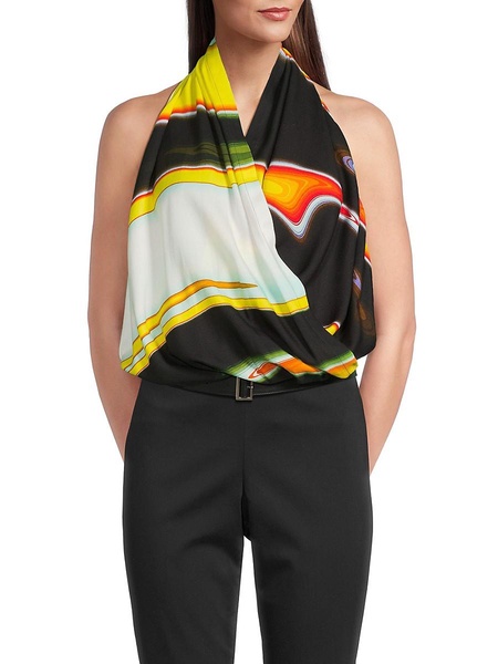 Buckle Wrap Top
