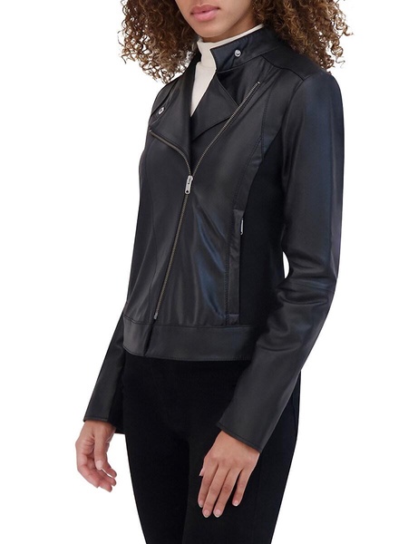 Avril Leather Moto Jacket