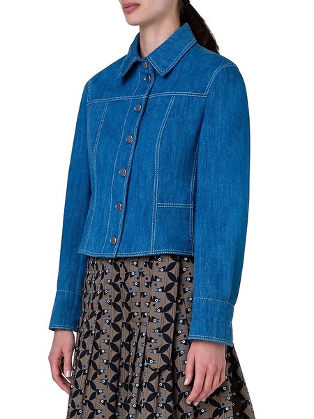 Cropped Denim Jacket